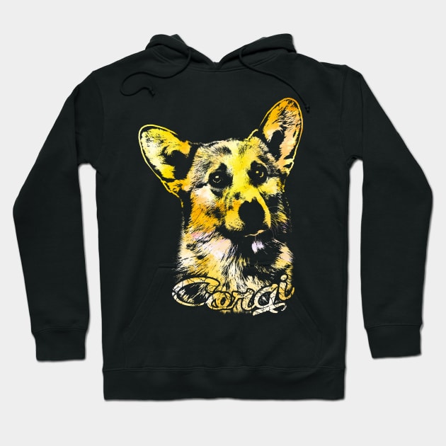 Welsh Corgi Hoodie by Nartissima